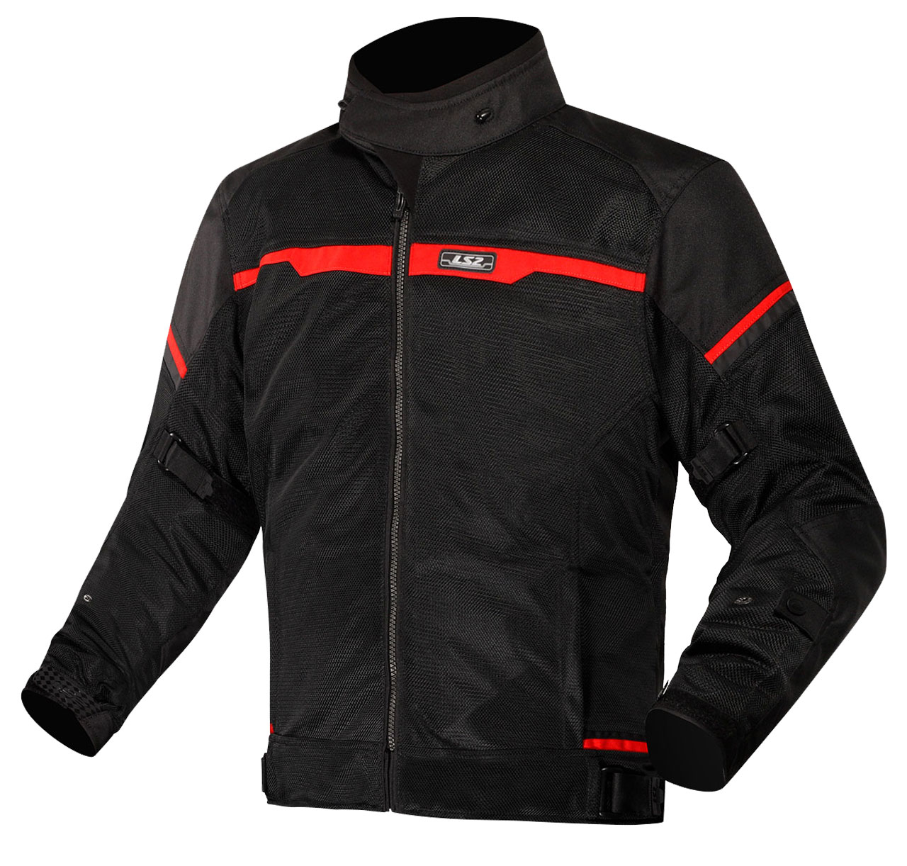 LS2 RIVA MONT SİYAH-KIRMIZI MONT 