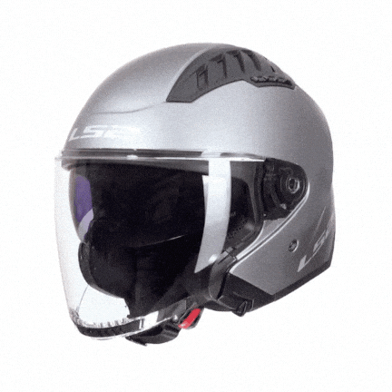 LS2 COPTER 2 MAT GRİ KASK KASK BEDEN ÖLÇÜLERİ